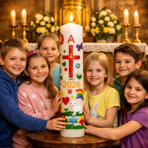 Eine Osterkerze für Feldkirchen – gelebte Werte, die verbinden